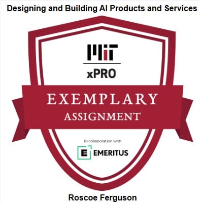 Designing and Building AI Products and Services - Roscoe Ferguson